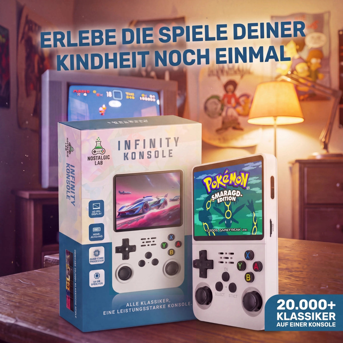 MEMIO GO™ | Deine Jugend, zurück in deiner Tasche